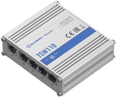 Teltonika TSW110 Industrial unmanaged switch