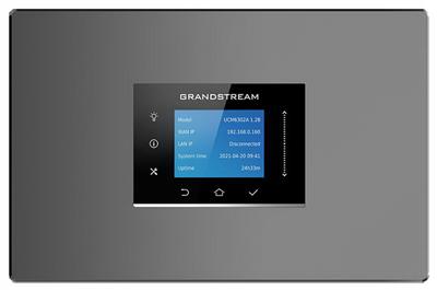 Grandstream UCM6302 Audio VoIP PBX, 500 users, 75 concurrent calls, audioconf. 75 accounts, 2xFXO, 2xFXS ports