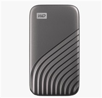 SanDisk WD My Passport SSD external 2TB, USB-C 3.2, 1050 / 1000MB / s R / W PC & Mac, Space Gray