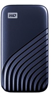 SanDisk WD My Passport SSD external 500GB, USB-C 3.2, 1050 / 1000MB / s R / W PC & Mac, Midnight Blue